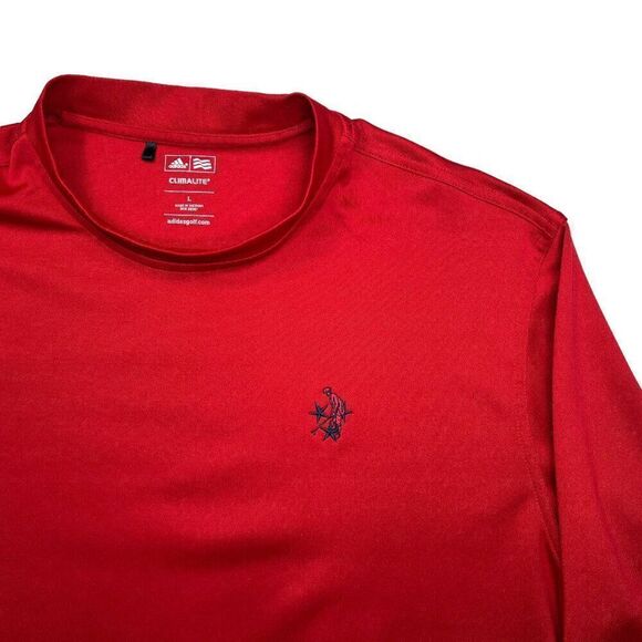 Adidas Men's Size Large ClimaLite Long Sleeve Mock Neck Golf Shirt‎ - Picture 5 of 13
